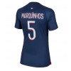 Paris Saint-Germain Marquinhos #5 Hjemmedrakt Kvinner 2023-24 Kortermet